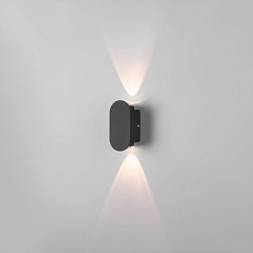 Уличный настенный светодиодный светильник Elektrostandard Mini Light 35153/D черный a060879 1