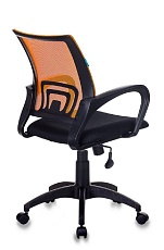 Офисное кресло Бюрократ CH-695N/OR/TW-11 спинка сетка оранжевый TW-38-3 сиденье черный TW-11 2