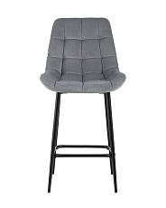 Полубарный стул Stool Group Флекс велюр велютто серый AV 405-V12-08 (PP) 2