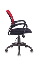 Офисное кресло Бюрократ CH-695N/R/TW-11 спинка сетка красный TW-35N сиденье черный TW-11 2
