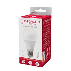 Лампа светодиодная Thomson E27 19W 3000K груша матовая TH-B2347 2
