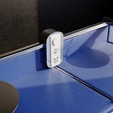 Рамка пластиковая Voltum S70 на 3 поста, (белый глянцевый) VLS100301 1