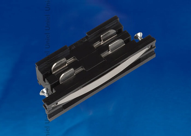 Соединитель для шинопроводов прямой внутренний Uniel UBX-A11 Black 09742 фото 2