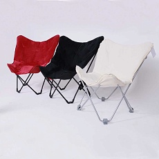 Складной стул AksHome Maggy ткань - чёрный 86925 1