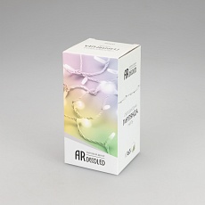 Уличная светодиодная гирлянда Ardecoled нить 230V разноцветная ARD-String-Classic-10000-White-100Led-Milk-Sync RGB 028208 1
