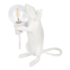 Настольная лампа Loft IT Mouse 10313 White 2