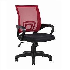 Офисное кресло TopChairs Simple красное D-515 red