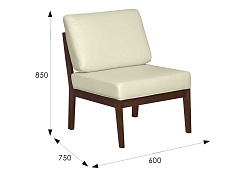 Кресло Мебелик Массив 007547 2