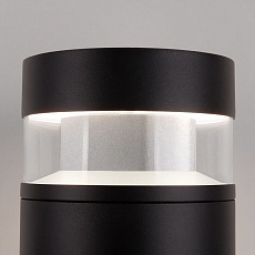 Уличный настенный светодиодный светильник Elektrostandard 1530 Techno Led чёрный a052244 1