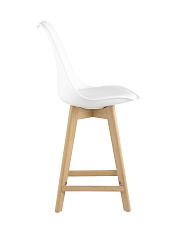 Полубарный стул Stool Group Frankfurt белый Y815A-65CM white 1