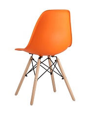 Комплект стульев Stool Group DSW оранжевый x4 УТ000005349 3