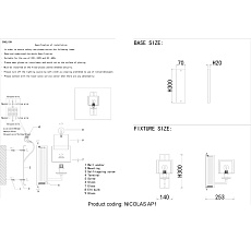 Бра Crystal Lux Nicolas AP1 Gold/White 1