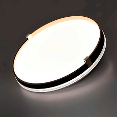 Настенно-потолочный светодиодный светильник Sonex Pale Olidi Black 7647/EL 4