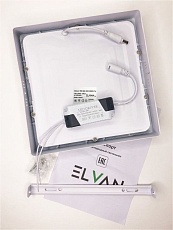Настенно-потолочный светодиодный светильник Elvan NLS-702SQ-18W-WH-Wh 4