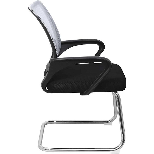 Офисный стул AksHome Ricci серый+черный, ткань 80020 фото 6
