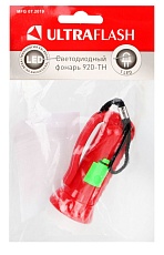 Ручной светодиодный фонарь Ultraflash Т от батареек 85х35 10 лм 920-TH 12858 4