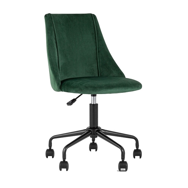 Поворотное кресло Stool Group Сиана велюр зеленый CIAN GREEN фото 