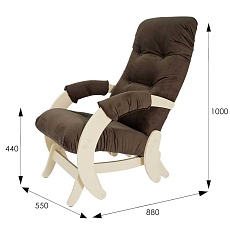 Кресло-качалка Мебелик Модель 68 008366 2