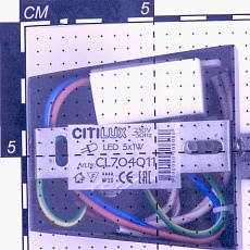 Настенный светильник Citilux Декарт-1 CL704011N 1