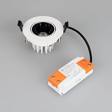 Встраиваемый светодиодный светильник Arlight MS-Forecast-Built-Turn-R82-8W Day4000 037186 3