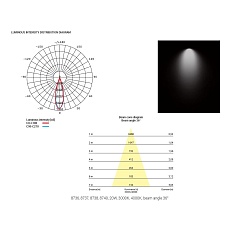 Потолочный светодиодный светильник Nowodvorski Ios Led 8738 1