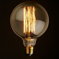 Лампа накаливания E27 60W прозрачная G12560 1