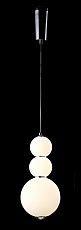 Подвесной светодиодный светильник Crystal Lux Desi SP3 Chrome/White 2