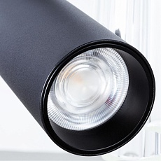 Трековый светодиодный светильник Arte Lamp Linea A4661PL-1BK 1