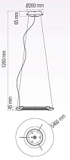 Подвесной светодиодный светильник Horoz Concept-35 розовый 019-010-0035 HRZ00002183 1