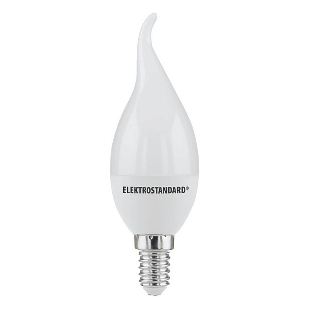 Лампа светодиодная Elektrostandard E14 6W 4200K матовая a035754 фото 