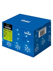 Светодиодная гирлянда Uniel занавес 220V белый ULD-E2706-100/DTA White IP20 SNOWFALL 11129 4