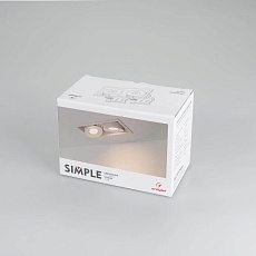 Встраиваемый светодиодный светильник Arlight CL-Simple-S148x80-2x9W Warm3000 026876 5