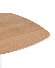 Барный стол Stool Group Form 60*60 светлое дерево/белый УТ000036019 2