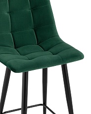 Полубарный стул Stool Group Джанго велюр зелёный vd-django-b19 1