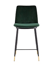 Полубарный стул Stool Group Мелисса велюр зеленый FDC9055C GREEN FUT-73 2