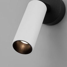 Светодиодный спот Eurosvet Pin 20133/1 LED белый/черный 3