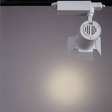 Трековый светодиодный светильник Arte Lamp Track Lights A6720PL-1WH 2