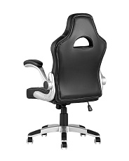 Игровое кресло TopChairs Genesis черное SA-R-10 black 4