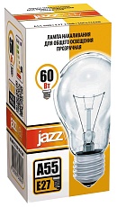 Лампа накаливания Jazzway E27 40W 2700K прозрачная 3326623 1