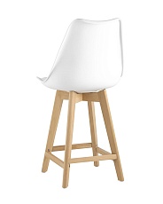 Полубарный стул Stool Group Frankfurt белый Y815A-65CM white 3