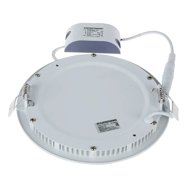 Встраиваемый светодиодный светильник Elektrostandard DLR005 12W 4200K WH белый a035363 фото 2