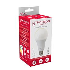 Лампа светодиодная Thomson E27 24W 3000K груша матовая TH-B2351 1