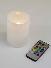 Фигурка светодиодная «Свеча» 7,5х10см Uniel ULD-F052 RGB RC Candle UL-00007258 1