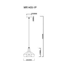 Подвесной светильник MyFar Brigitte MR1405-1P 1