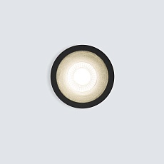 Встраиваемый светодиодный светильник Elektrostandard 15266/LED черный a055719 3