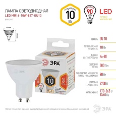 Лампа светодиодная ЭРА LED MR16-10W-827-GU10 Б0057154 1