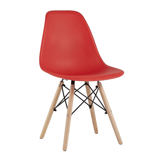 Комплект стульев Stool Group Style DSW красный x4 УТ000003481 фото 