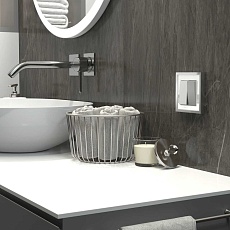 Рамка Werkel Baguette на 1 пост белый/серебро W0012850 4690389185724 1