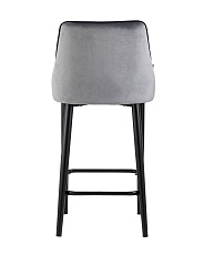 Полубарный стул Stool Group Коби велюр серый AV 434-H15/75-08(PP) 3