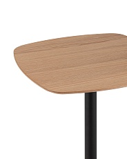 Барный стол Stool Group Form 60*60 светлое дерево/черный УТ000036017 1
